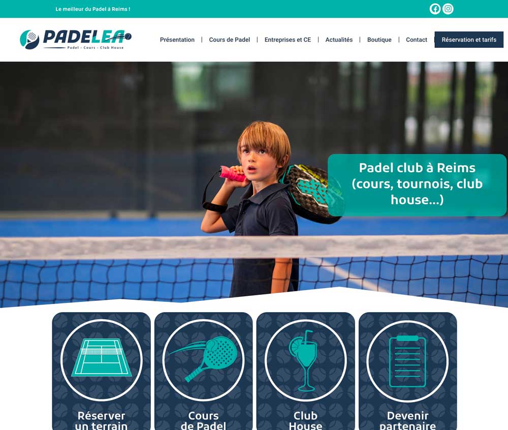 Padelea CLub de Padel à Reims les Mesneux